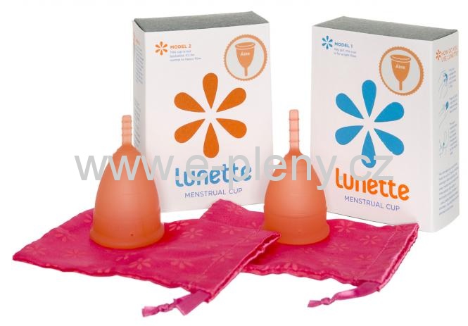 Lunette menstruační kalíšek - Oranžový