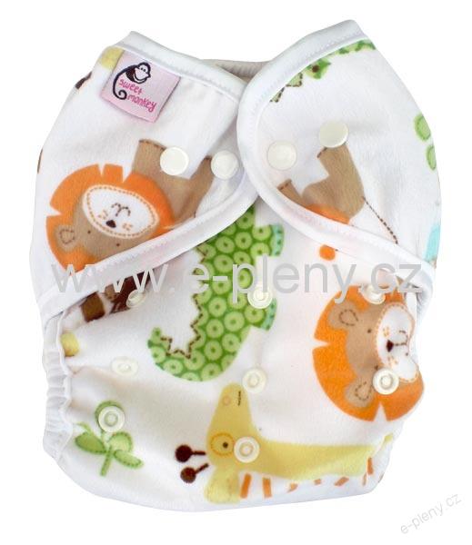 Sweet Monkey svrchní kalhotky PUL  NEW - Auta PAT