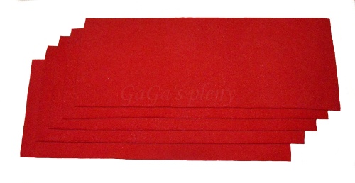 GaGa's Separační plena fleece - Červená