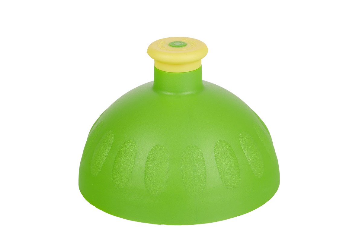 Zdravá lahev náhradní víčko - Zelená/Žlutá