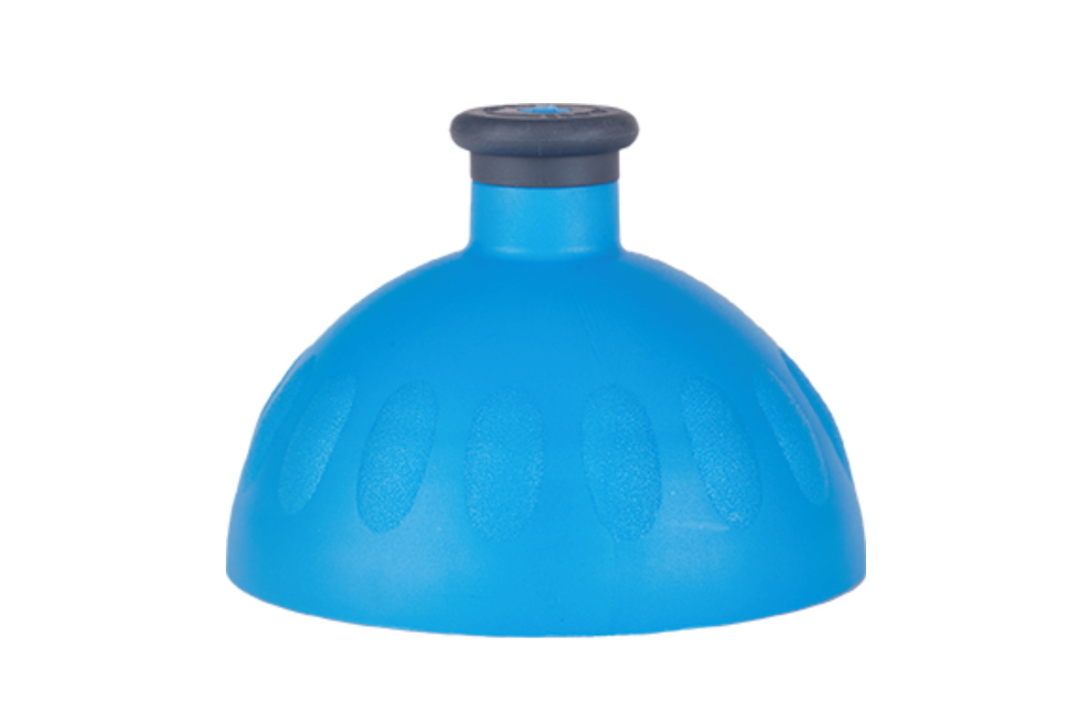 Zdravá lahev náhradní víčko - Tmavě modrá/antracit