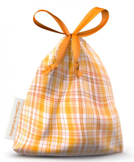 LadyCup sáček na kalíšek - Oranžový